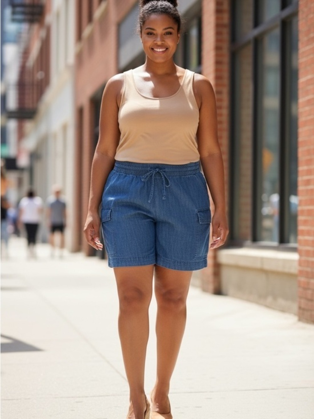 Free Assembly Denim Shorts XXL